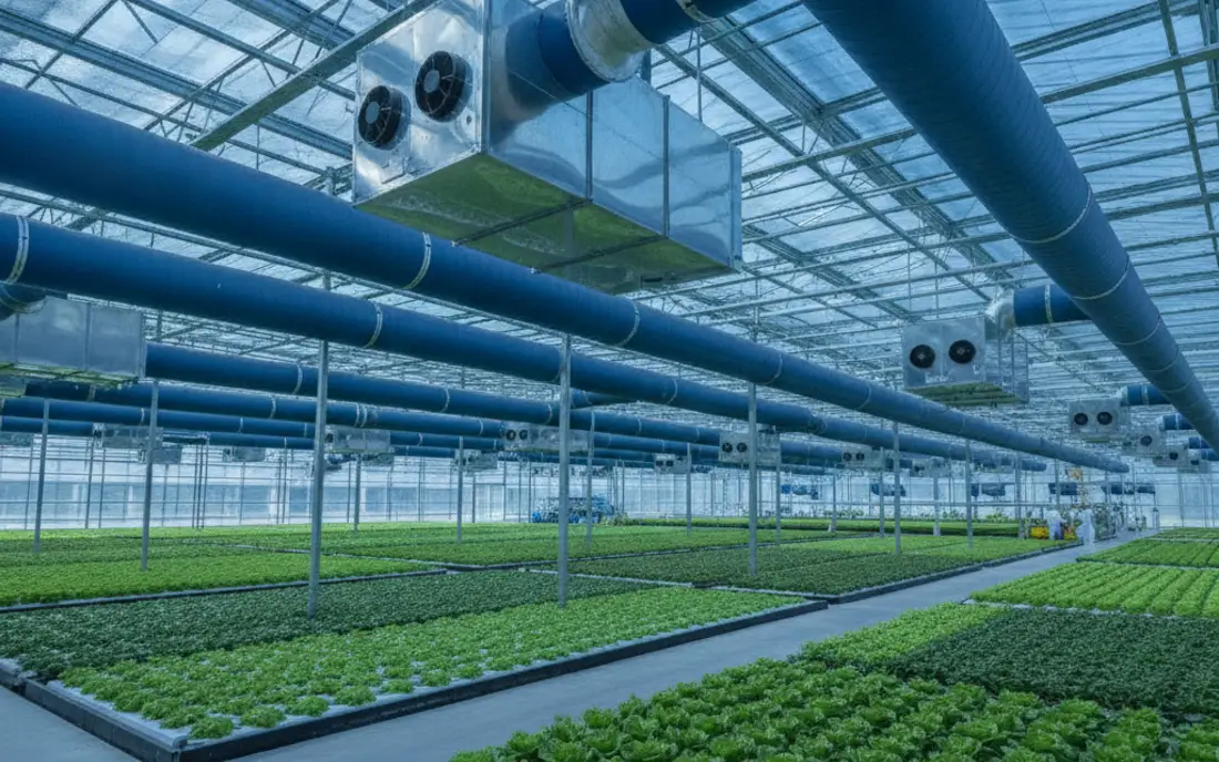 Agriculture — serres et élevage
