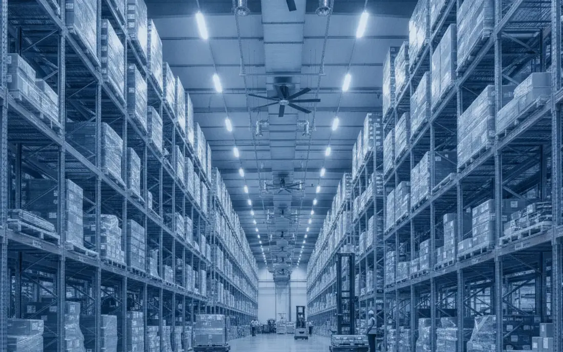 Logistique — entrepôts grande hauteur